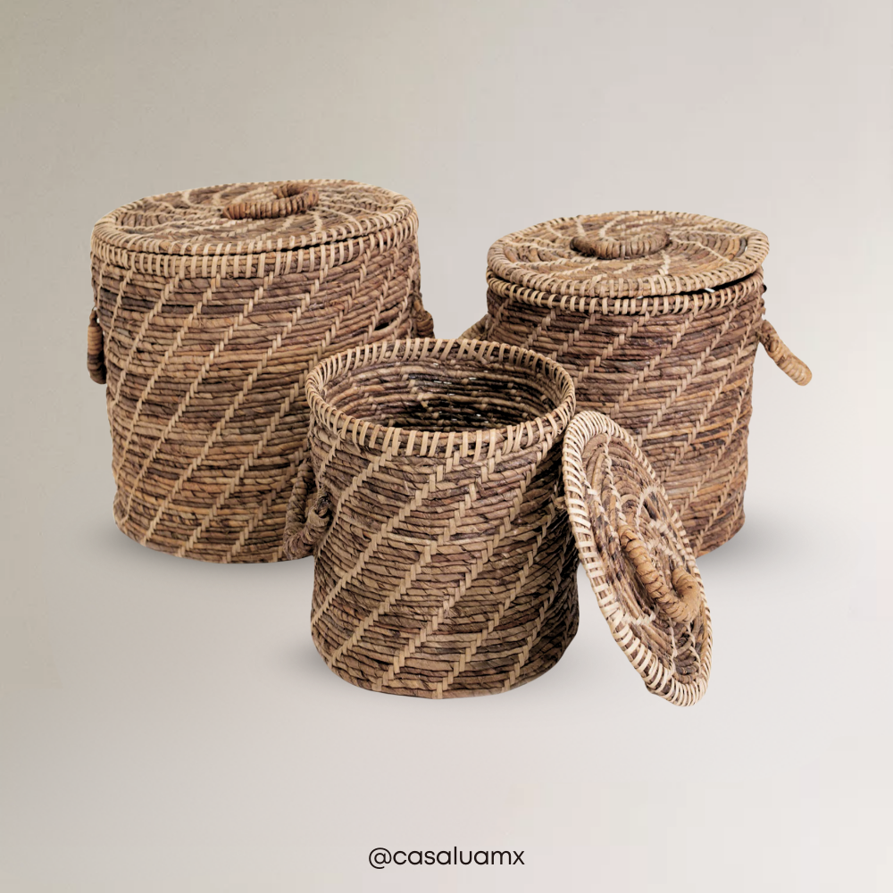 Cestos con Tapa Kamali
