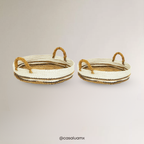 Bandejas Blanco/natural