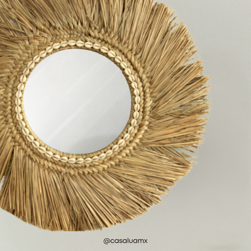 Espejo Kalama Natural