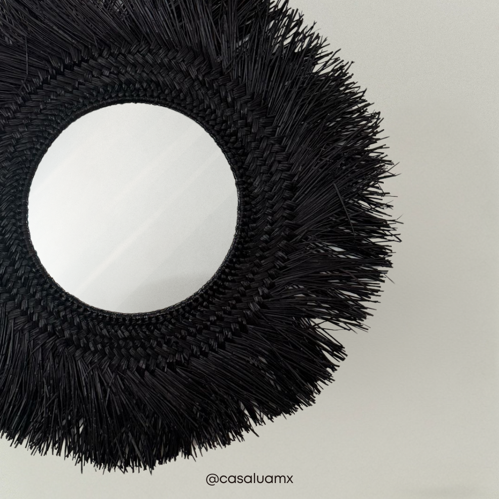 Espejo Kalama Negro