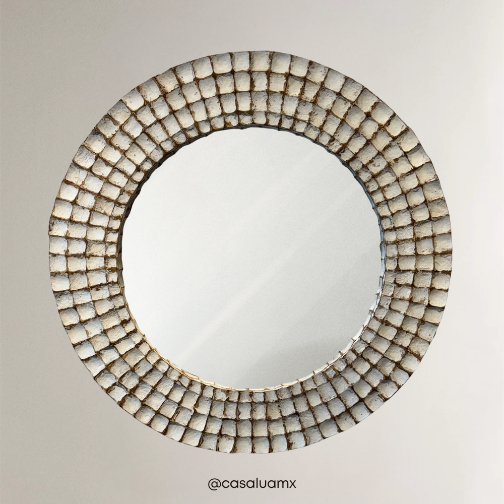 Espejos Siput Blanco